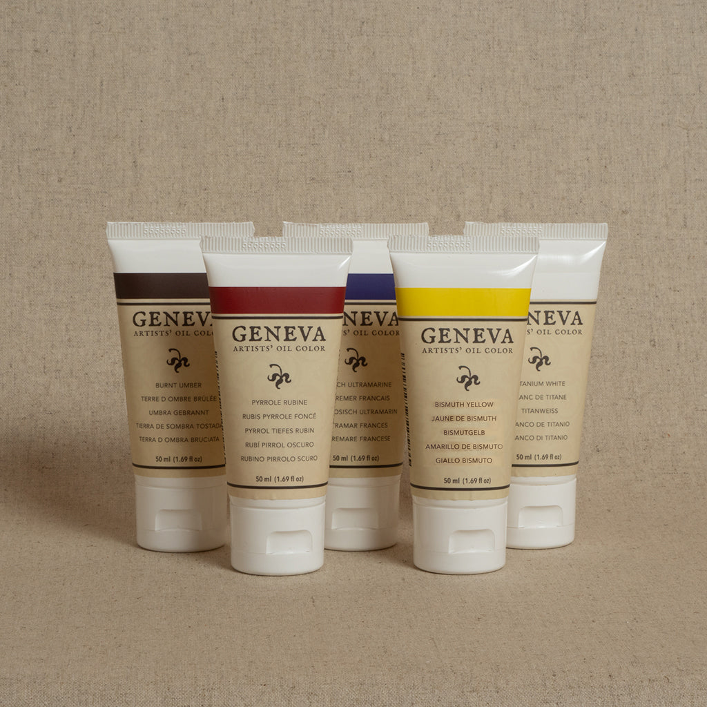 Essential Palette Oil Paint Set - 8 (1.69 fl oz) Tubes – ZenARTSupplies –  ZenARTSupplies